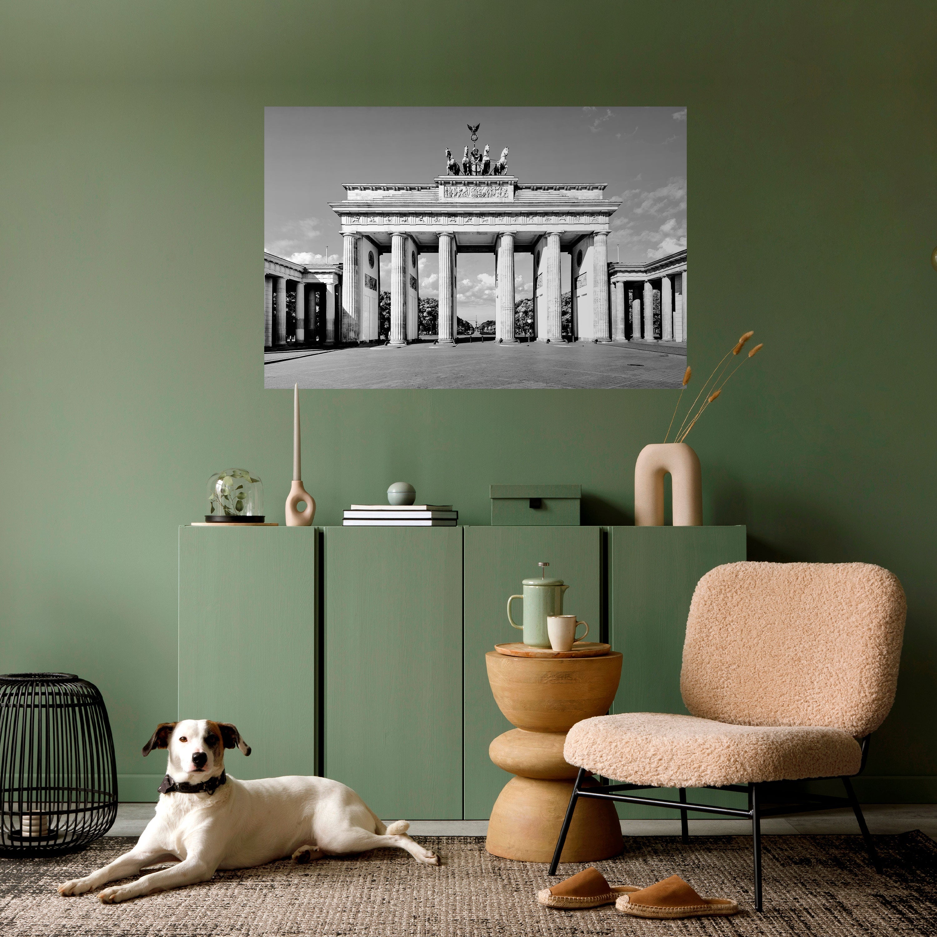 ECHOES OF HISTORY Horizontales Poster zum Abziehen und Aufkleben