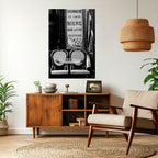 BISTRO VIBRATIONS Selbstklebendes Poster - Hochformat