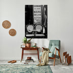 BISTRO VIBRATIONS Selbstklebendes Poster - Hochformat