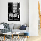 BISTRO VIBRATIONS Selbstklebendes Poster - Hochformat