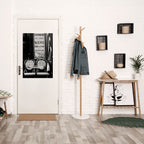 BISTRO VIBRATIONS Selbstklebendes Poster - Hochformat