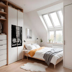 BISTRO VIBRATIONS Selbstklebendes Poster - Hochformat