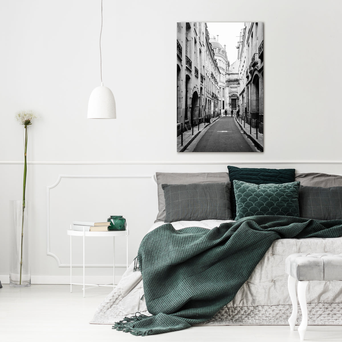 SECRET PATHWAYS UNVEILED Vertical Canvas Print