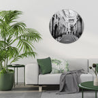 SECRET PATHWAYS UNVEILED Runde Wanddekoration Ø 69 cm