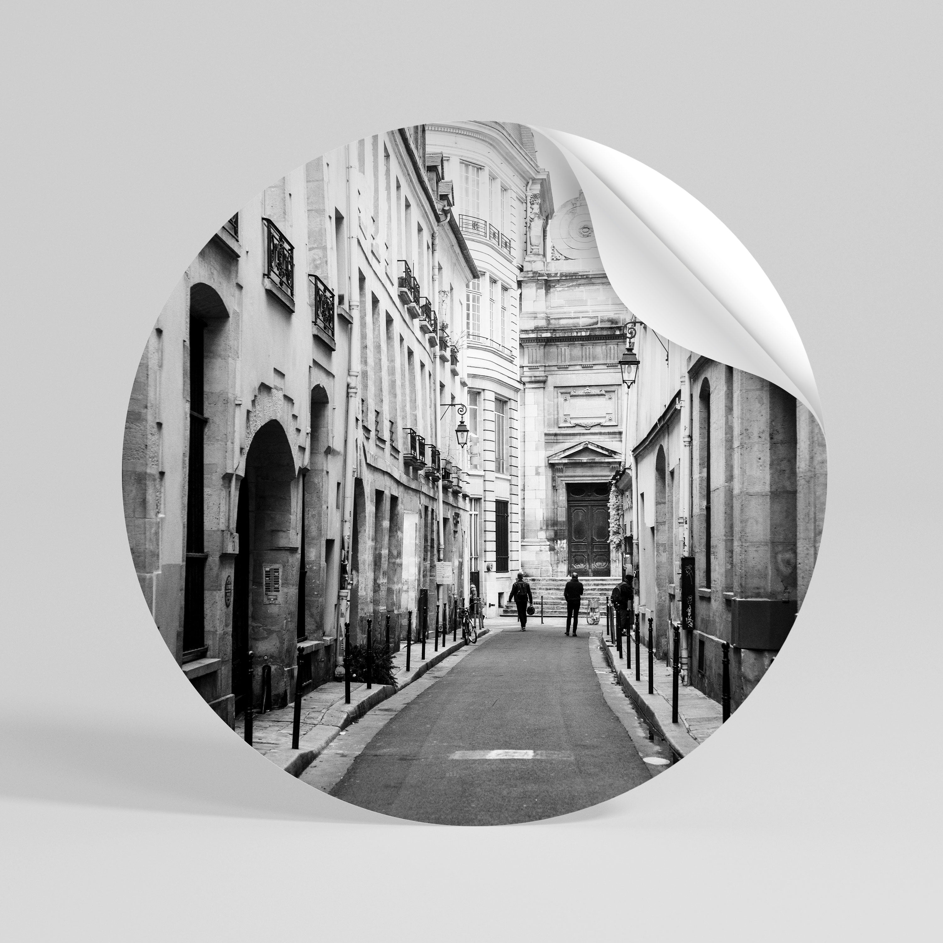 SECRET PATHWAYS UNVEILED Peel and Stick Round Sticker