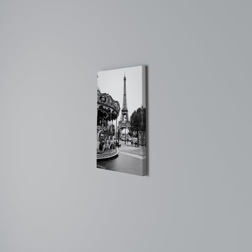 CHARMS OF THE CITY Vertical Canvas Print