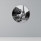 CHARMS OF THE CITY Runde Wanddekoration Ø 69 cm