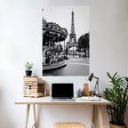 CHARMS OF THE CITY Selbstklebendes Poster - Hochformat