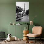 CHARMS OF THE CITY Selbstklebendes Poster - Hochformat