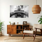 TIMELESS EIFFEL PERSPECTIVE Selbstklebendes Horizontal-Poster