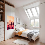 PALM SHADE DREAMSCAPE Selbstklebendes Poster - Hochformat