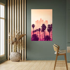 PALM SHADE DREAMSCAPE Selbstklebendes Poster - Hochformat