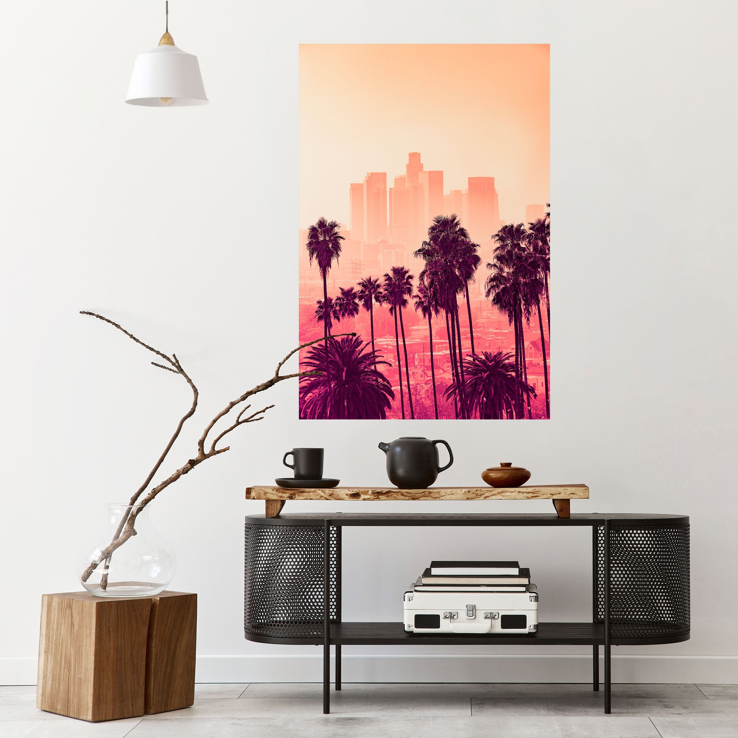 PALM SHADE DREAMSCAPE Vertikales Poster zum Abziehen und Aufkleben