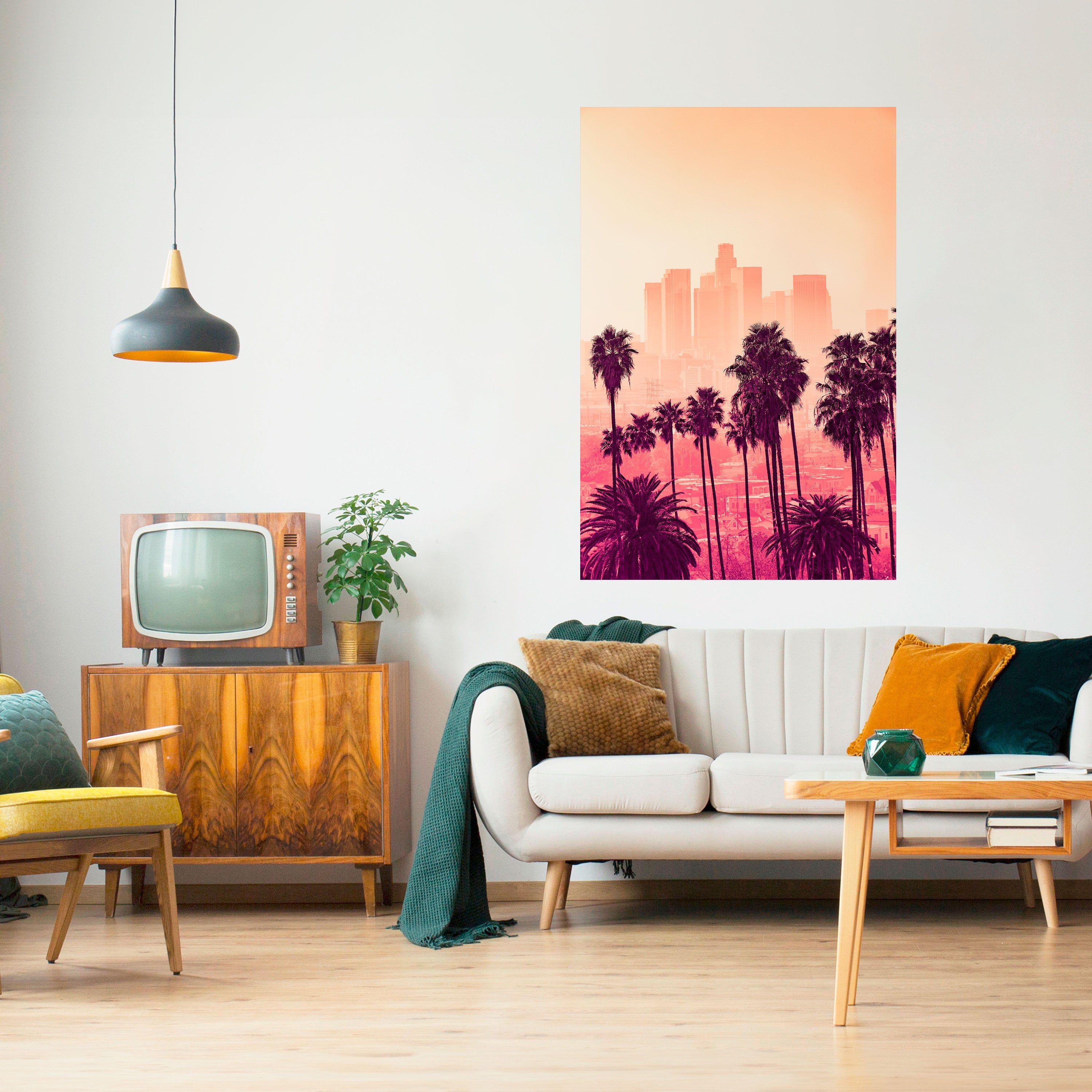 PALM SHADE DREAMSCAPE Vertikales Poster zum Abziehen und Aufkleben