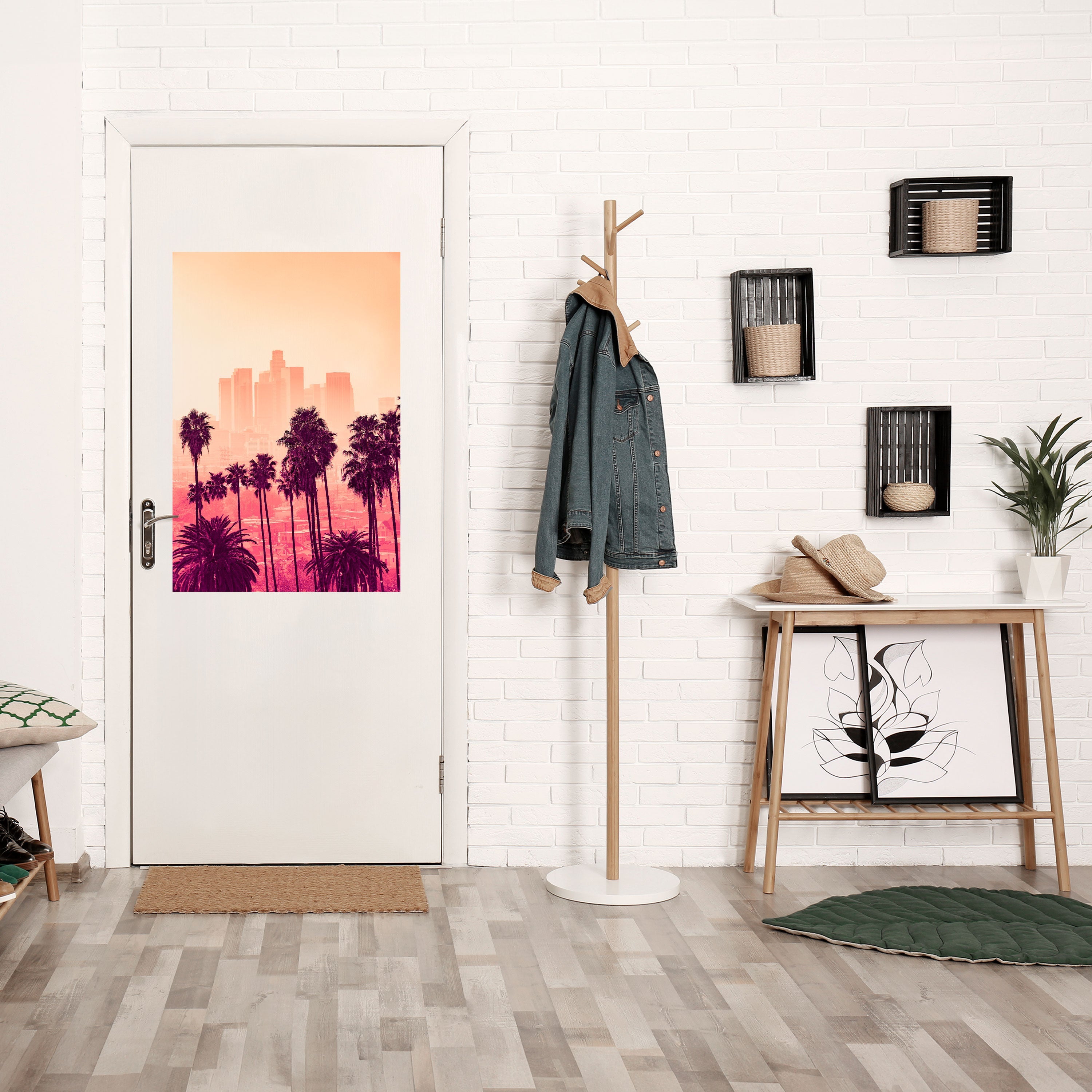 PALM SHADE DREAMSCAPE Vertikales Poster zum Abziehen und Aufkleben