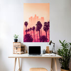 PALM SHADE DREAMSCAPE Selbstklebendes Poster - Hochformat
