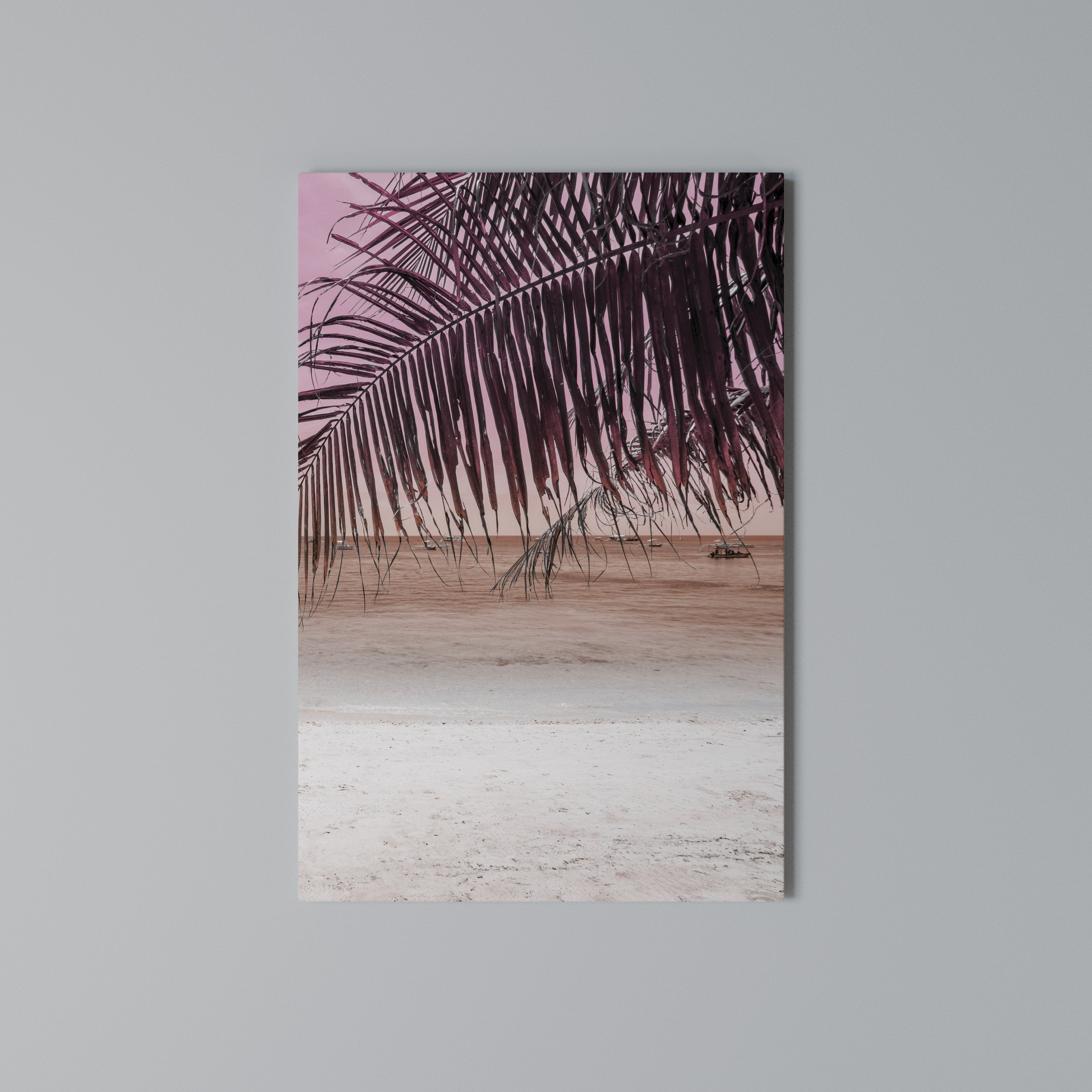 TROPICAL WHISPERS Vertical Canvas Print