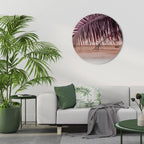 TROPICAL WHISPERS Runde Wanddekoration Ø 69 cm