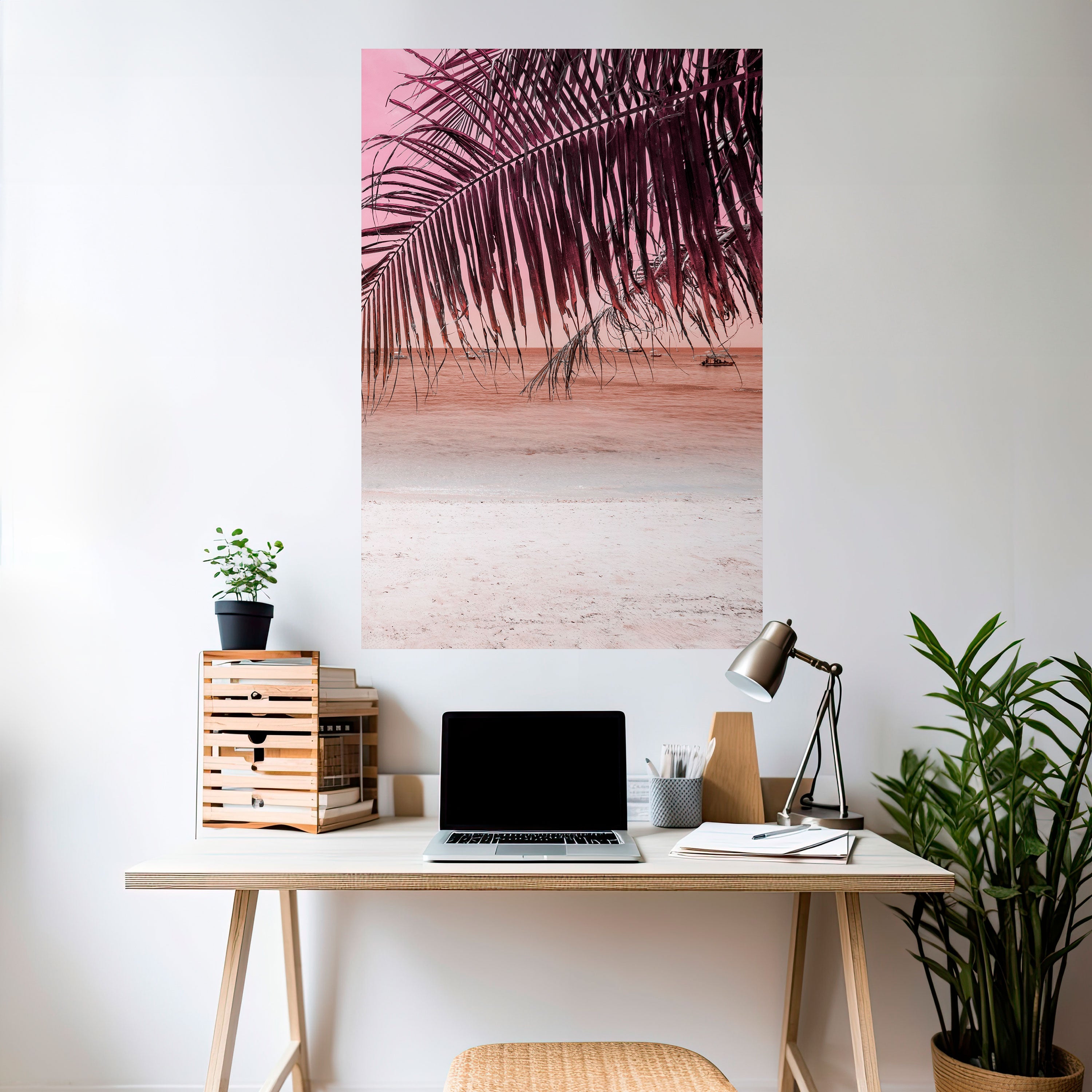 TROPICAL WHISPERS Vertikales Poster zum Abziehen und Aufkleben