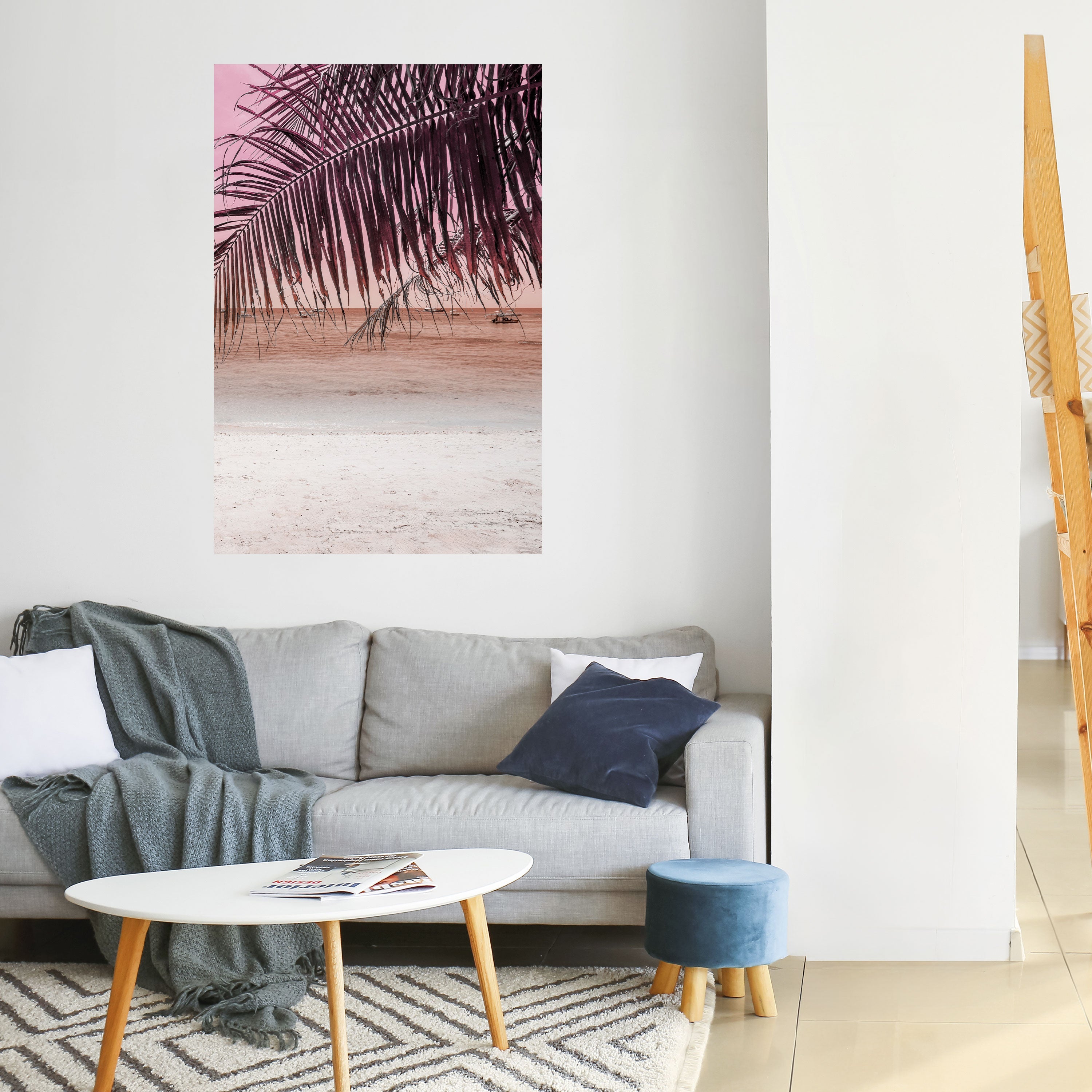 TROPICAL WHISPERS Vertikales Poster zum Abziehen und Aufkleben