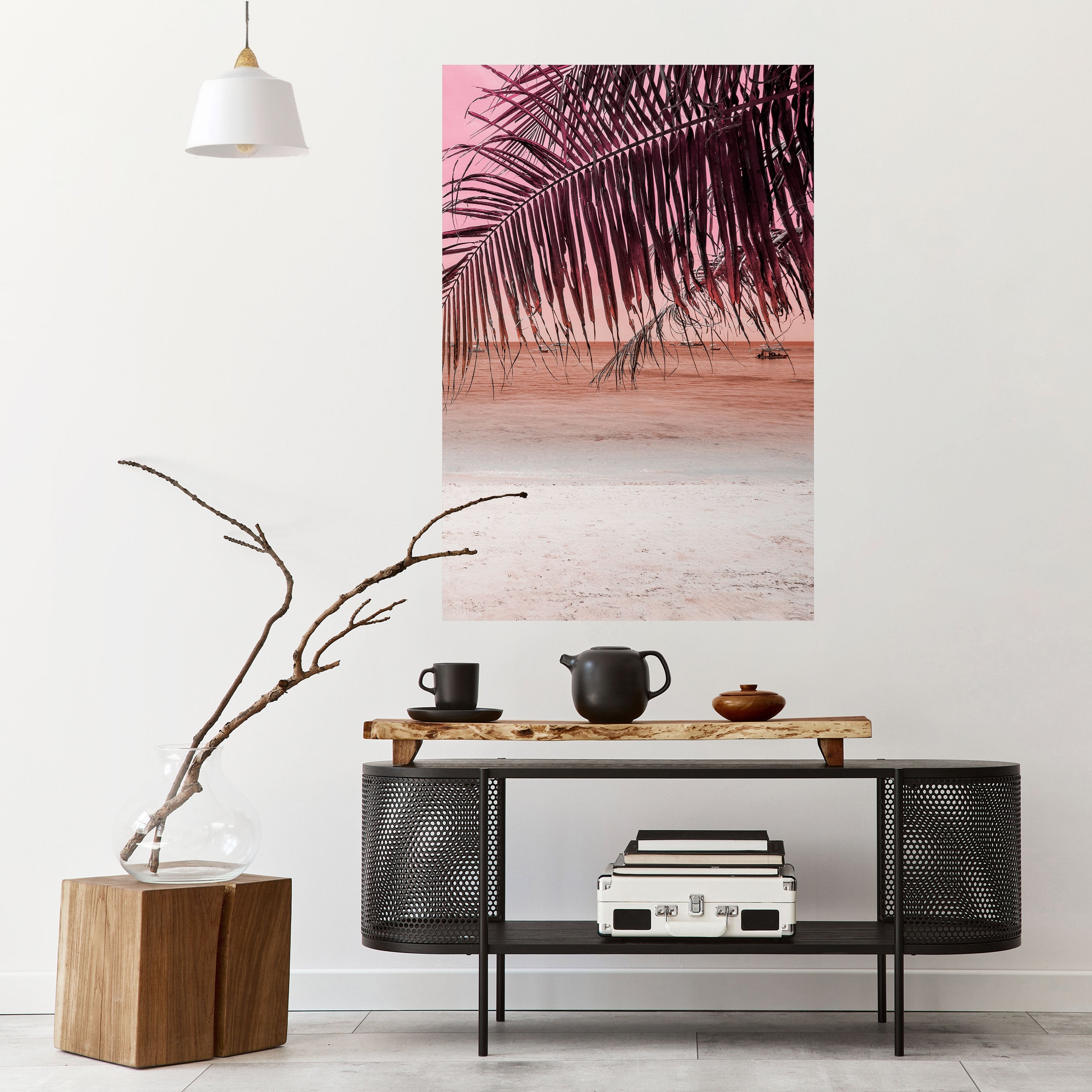 TROPICAL WHISPERS Vertikales Poster zum Abziehen und Aufkleben