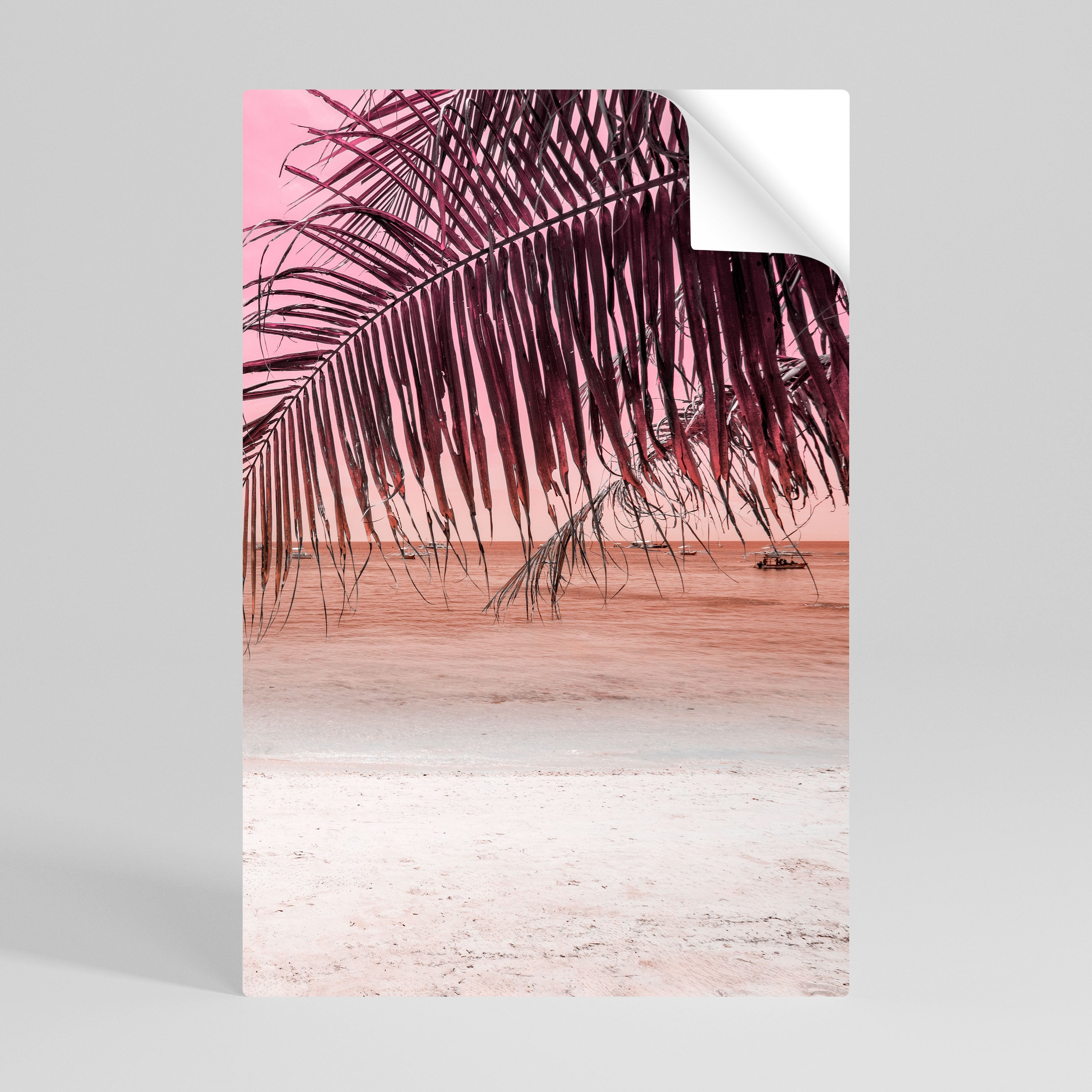 TROPICAL WHISPERS Vertikales Poster zum Abziehen und Aufkleben