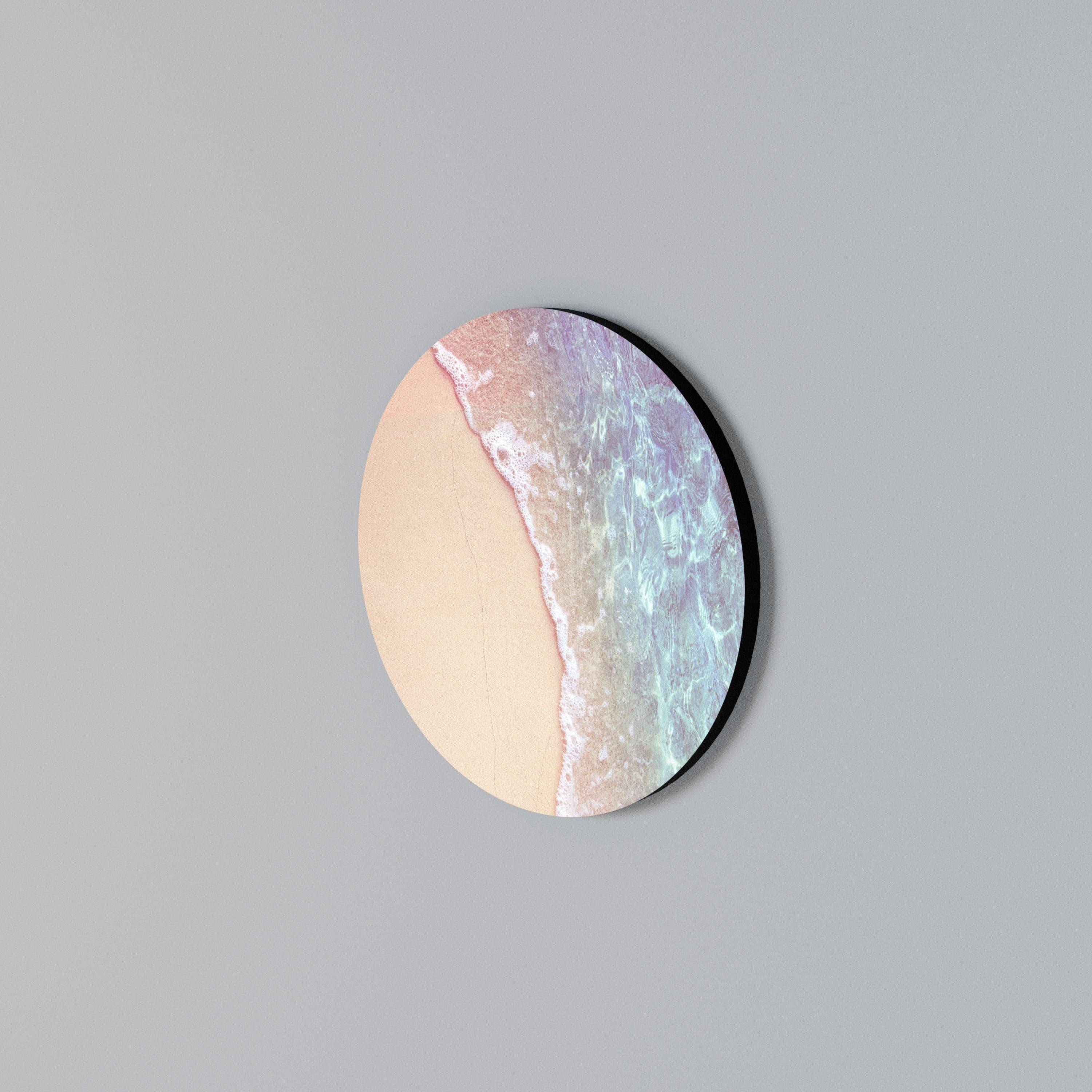 DREAMY SANDSCAPE HUES Round Wall Art