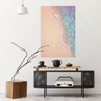 DREAMY SANDSCAPE HUES Selbstklebendes Poster - Hochformat