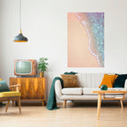 DREAMY SANDSCAPE HUES Selbstklebendes Poster - Hochformat