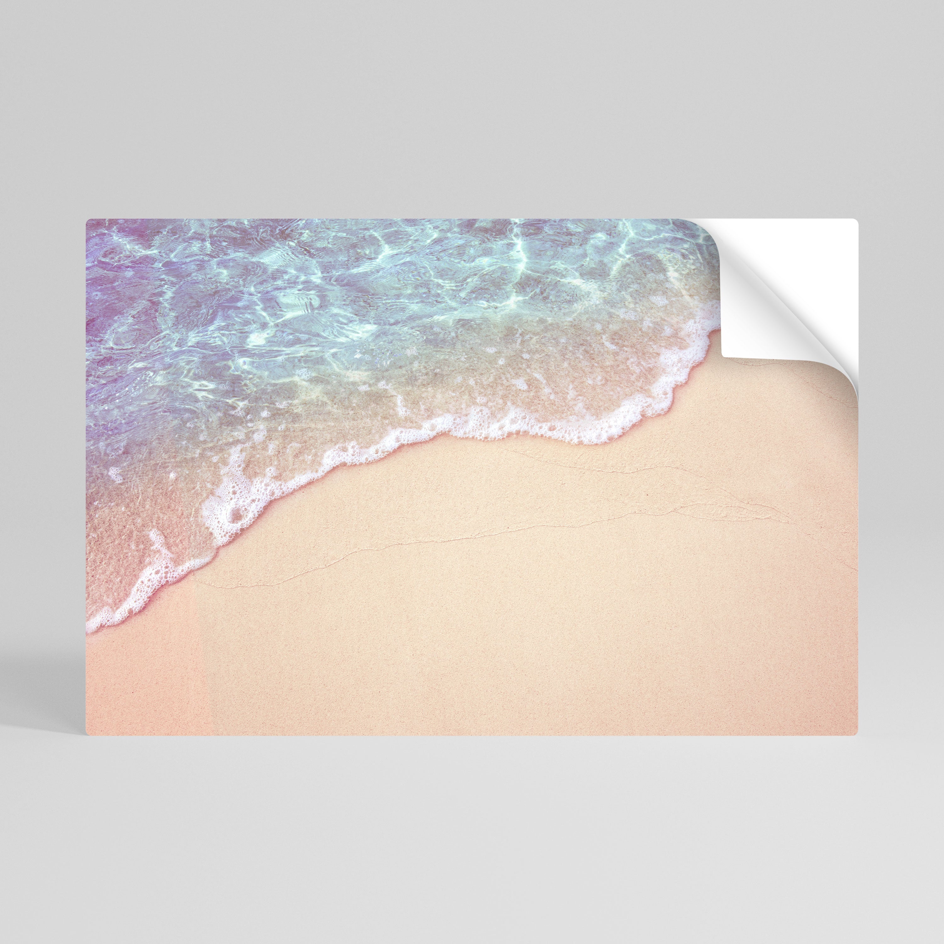 DREAMY SANDSCAPE HUES Selbstklebendes Horizontal-Poster