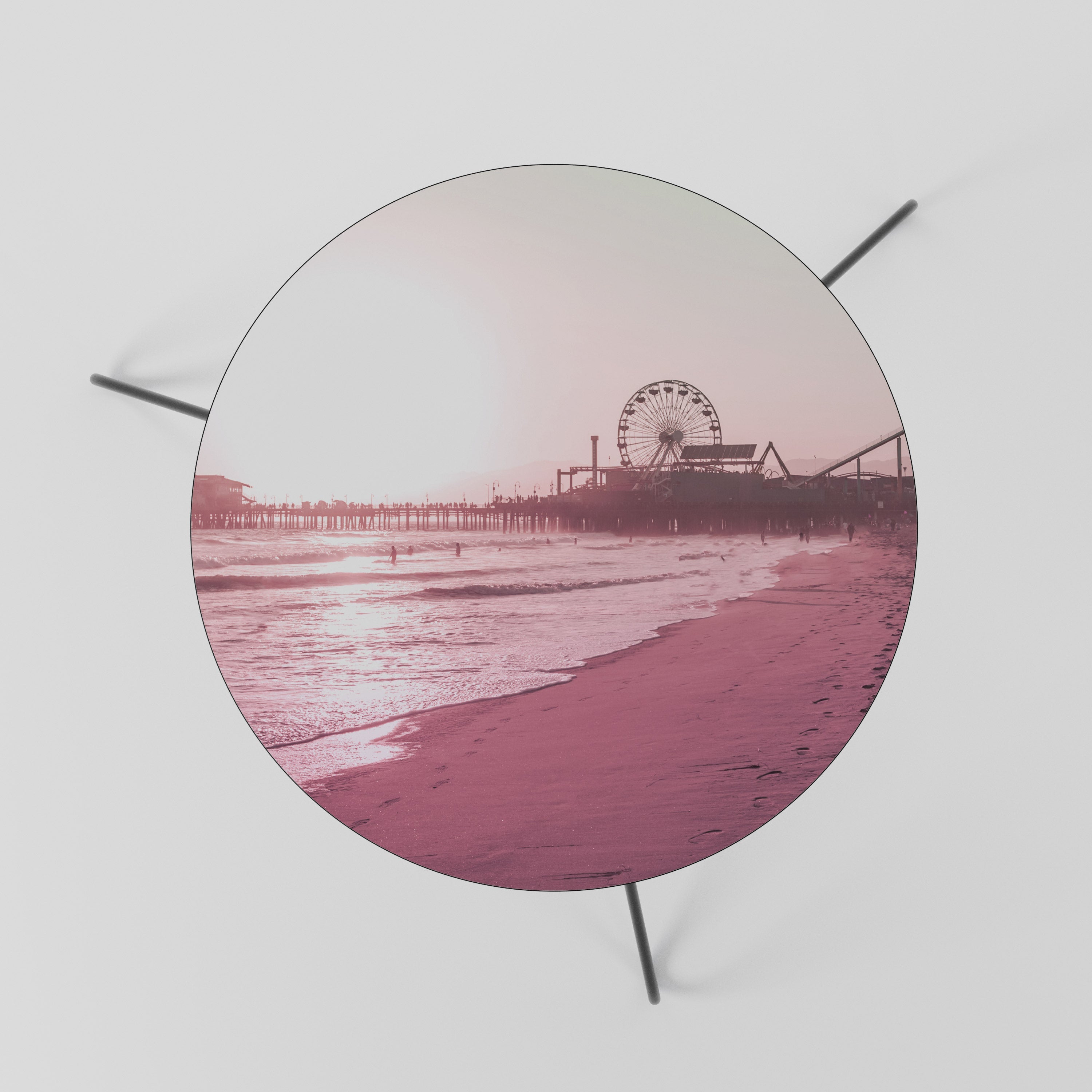 PASTEL COAST VIBES Couchtisch 60