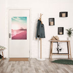 PASTEL COAST VIBES Selbstklebendes Poster - Hochformat