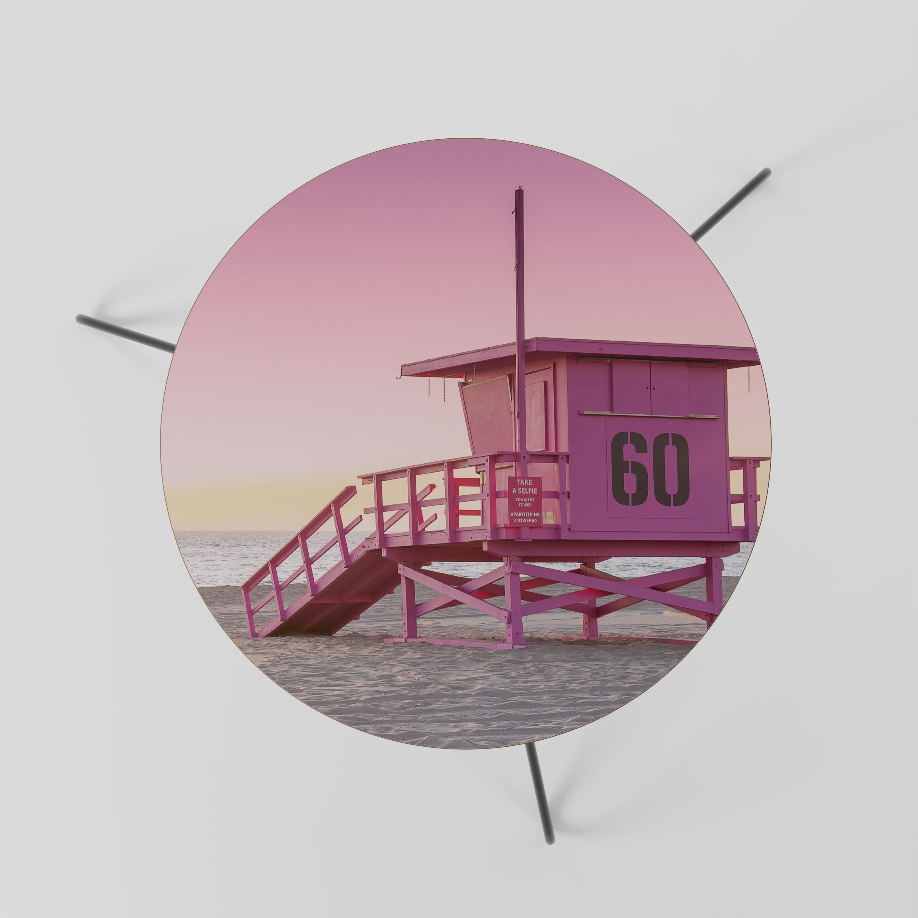 PINK PARADISE WATCH Couchtisch 60