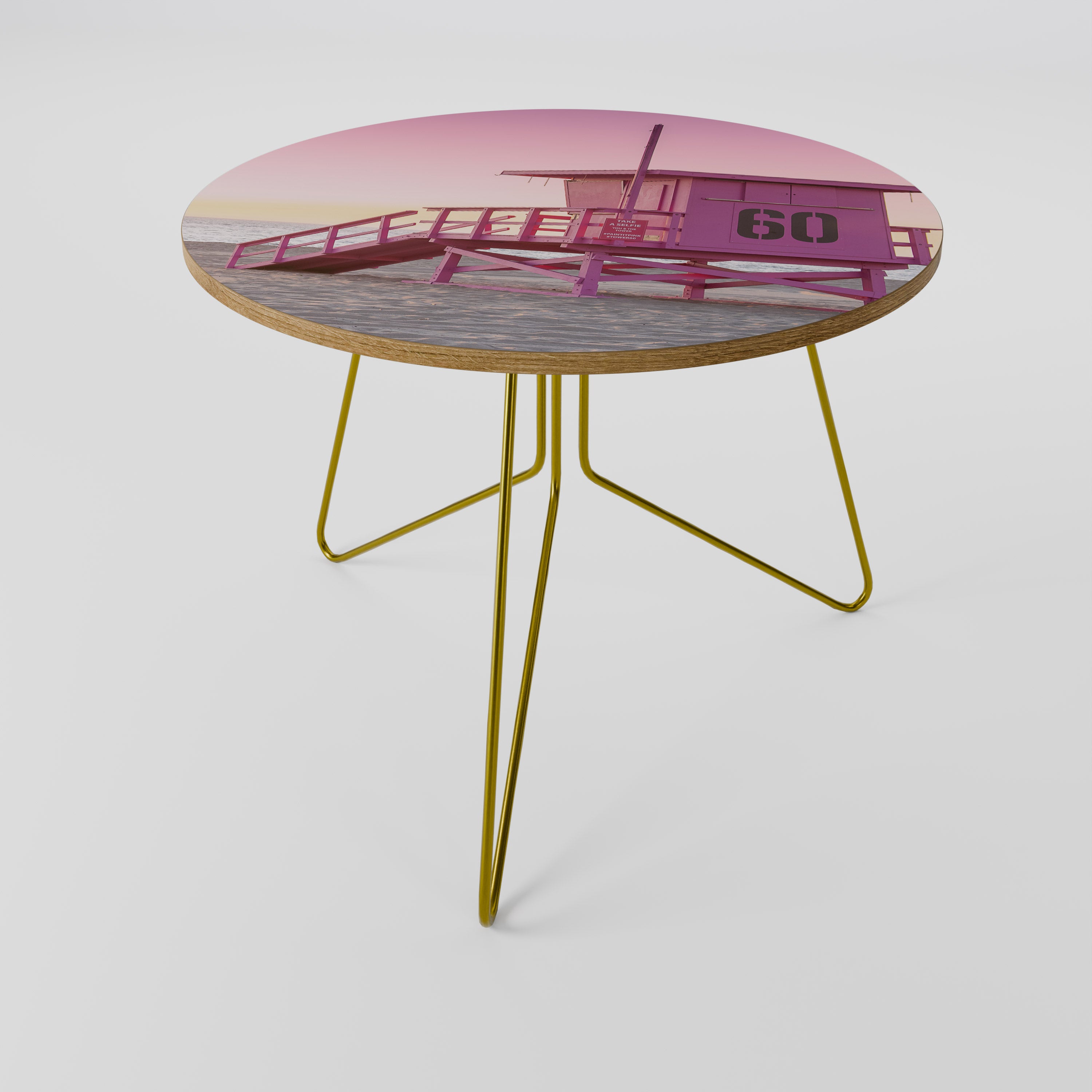 PINK PARADISE WATCH Couchtisch