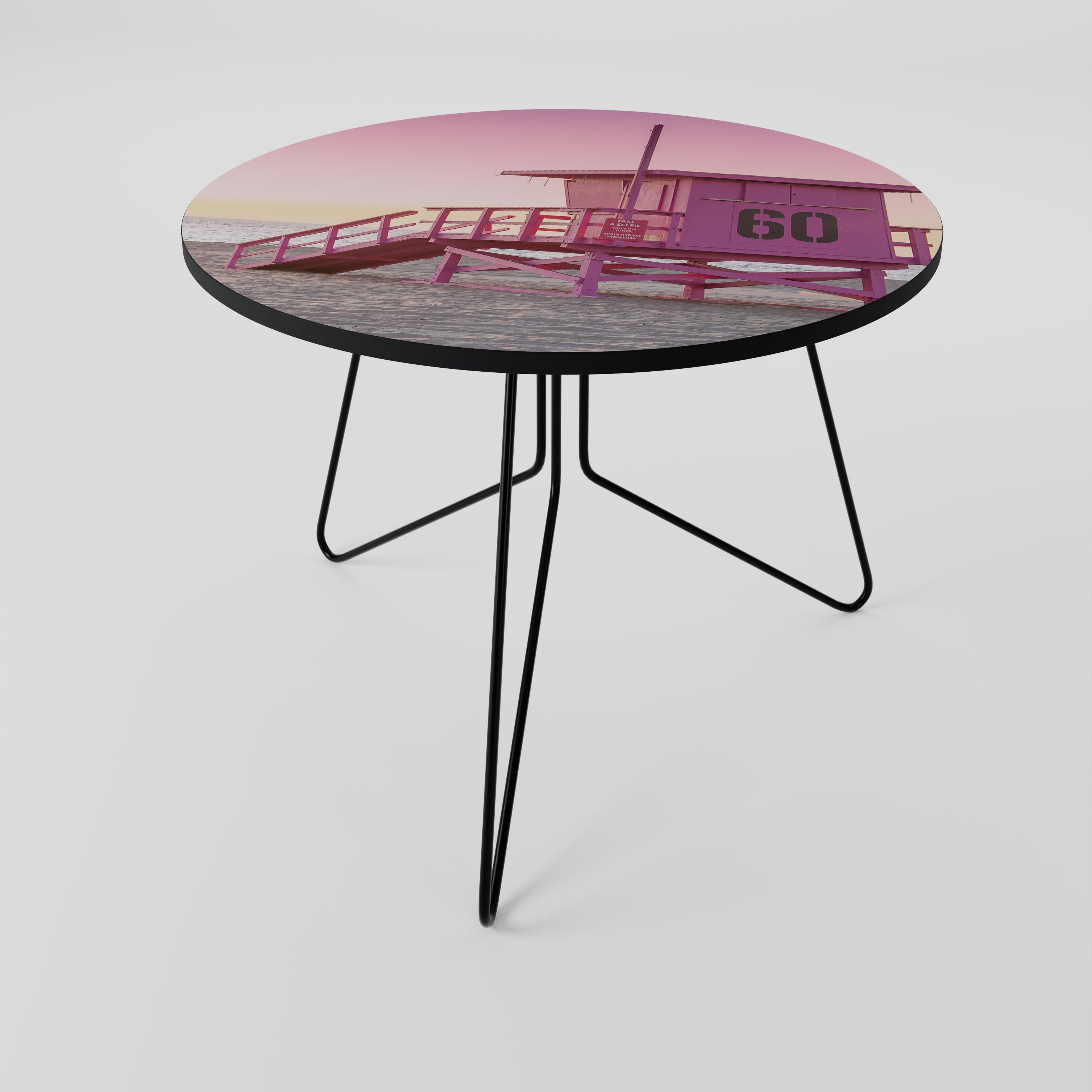 PINK PARADISE WATCH Couchtisch