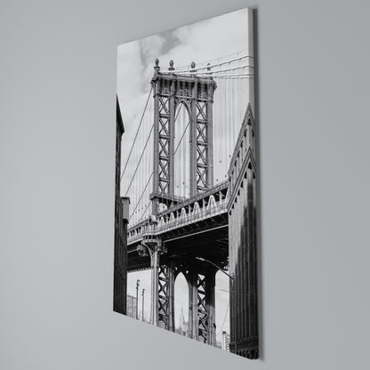 BRIDGE OF TIME Vertical Canvas Print