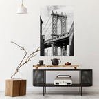 BRIDGE OF TIME Selbstklebendes Poster - Hochformat