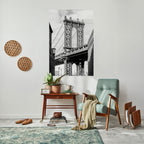 BRIDGE OF TIME Selbstklebendes Poster - Hochformat