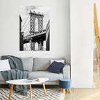 BRIDGE OF TIME Selbstklebendes Poster - Hochformat