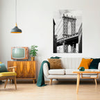 BRIDGE OF TIME Selbstklebendes Poster - Hochformat