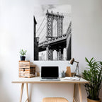 BRIDGE OF TIME Selbstklebendes Poster - Hochformat