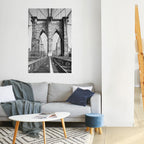 STRINGS OF HISTORY Selbstklebendes Poster - Hochformat