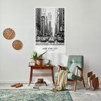 TIMELESS NEW YORK VIBES Selbstklebendes Poster - Hochformat