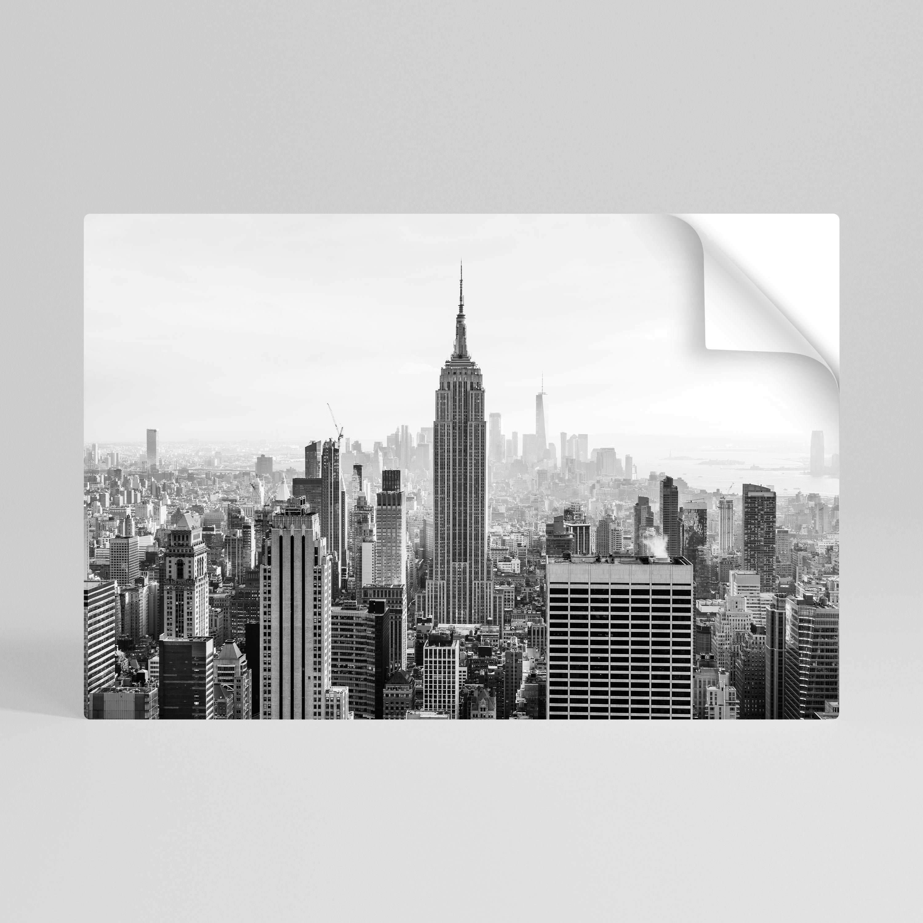 EMPIRE STATE BUILDING Selbstklebendes Horizontal-Poster