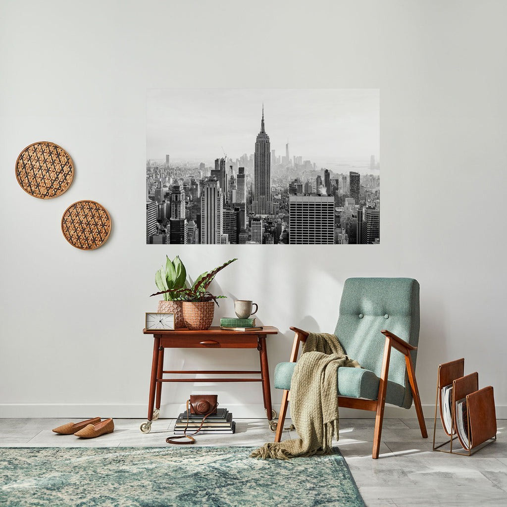 EMPIRE STATE BUILDING Horizontales Poster zum Abziehen und Aufkleben