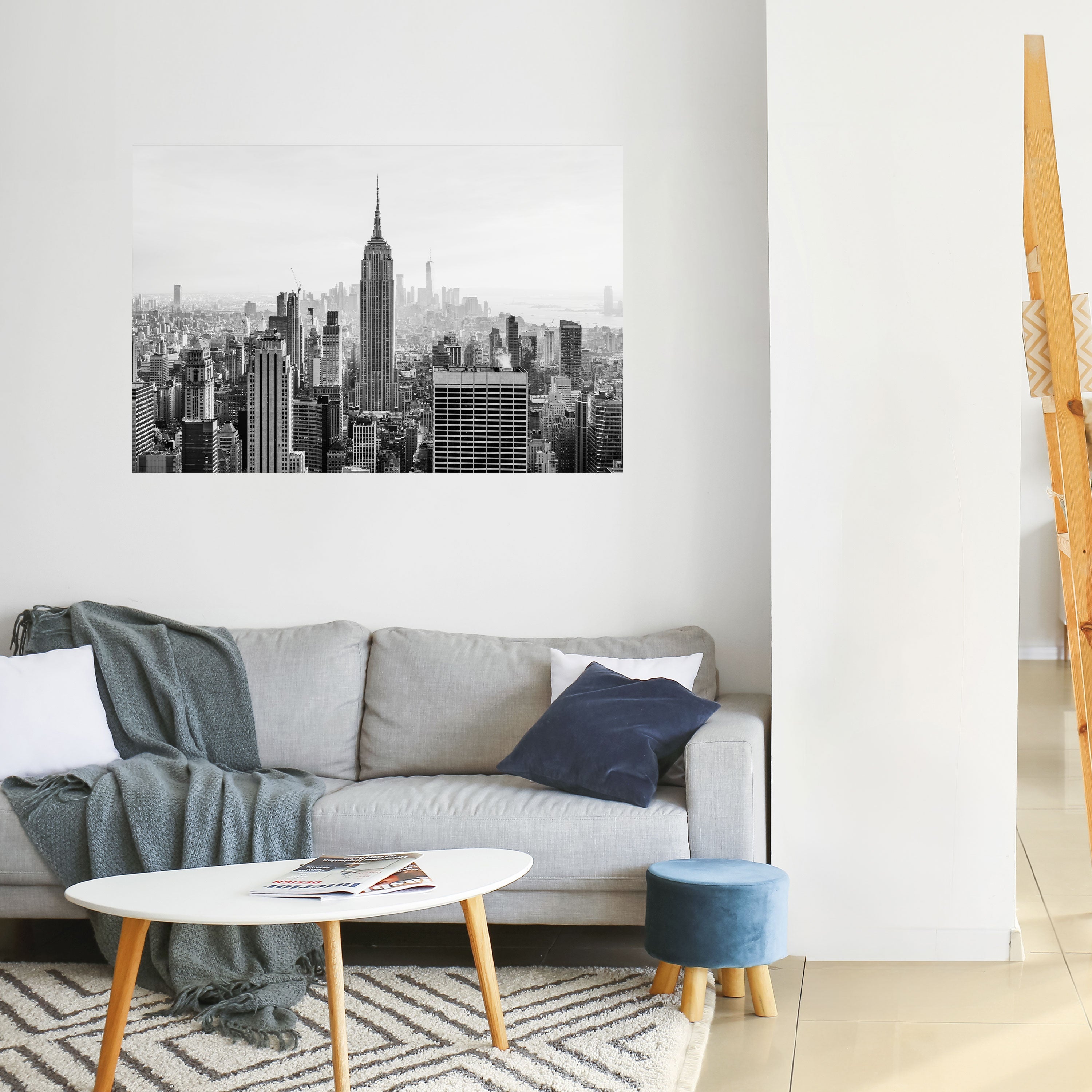 EMPIRE STATE BUILDING Horizontales Poster zum Abziehen und Aufkleben
