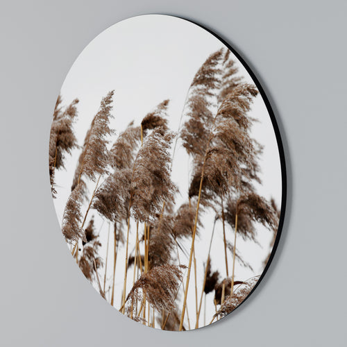 DANCE OF REEDS Rundes Wandbild