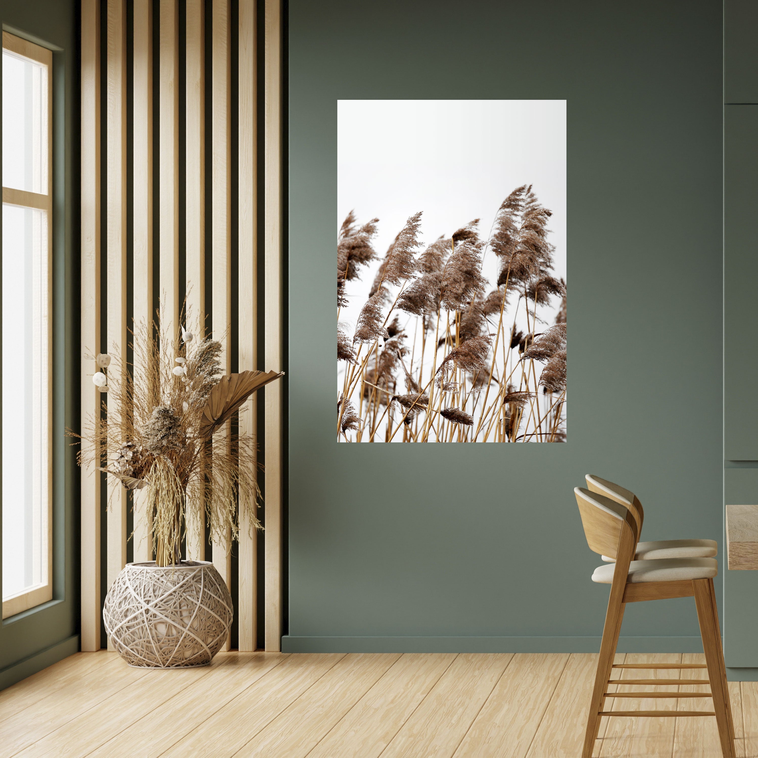 DANCE OF REEDS Vertikales Poster zum Abziehen und Aufkleben