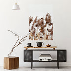 DANCE OF REEDS Selbstklebendes Poster - Hochformat