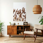 DANCE OF REEDS Selbstklebendes Poster - Hochformat